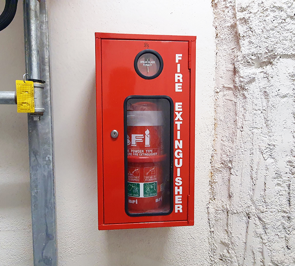 VeriFire EXTINGUISHER HOUSING